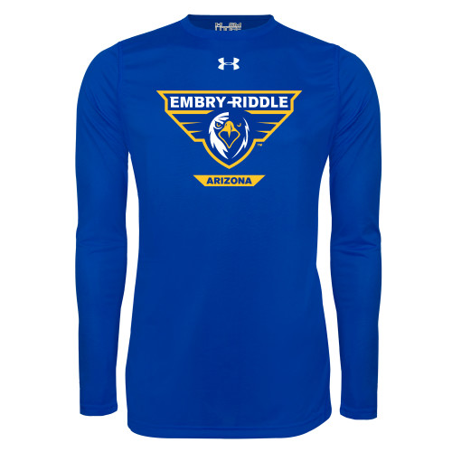  Under Armour Royal Long Sleeve Tech Tee - Athletic Mark - Arizona