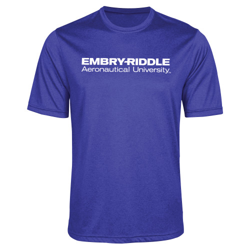  Royal Heather Performance Contender Tee - Embry-Riddle Aeronautical University