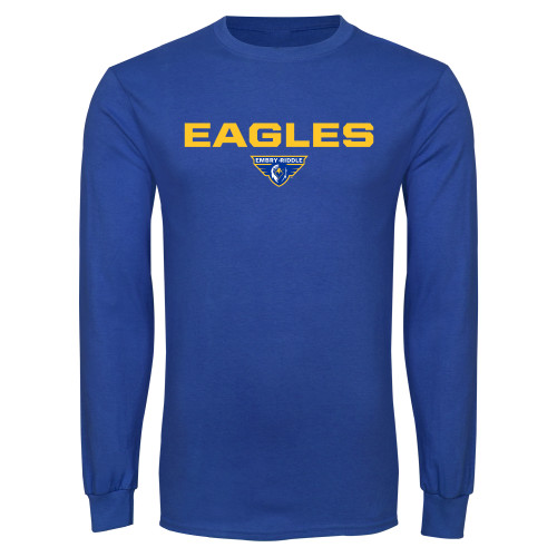  Royal Long Sleeve T Shirt - Eagles