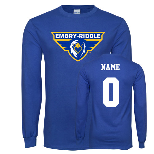  Royal Long Sleeve T Shirt - Athletic Mark