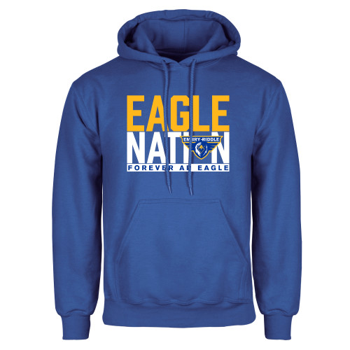  Royal Fleece Hoodie - Eagle Nation