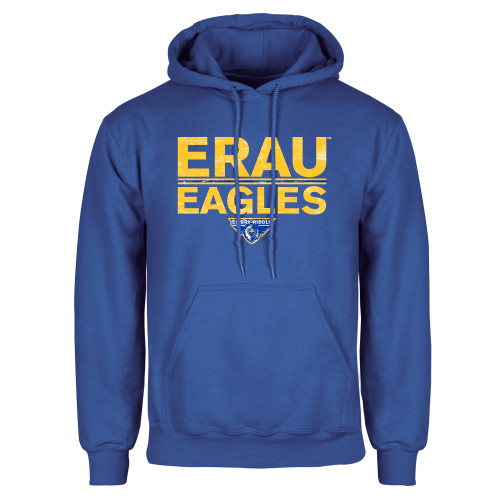 Royal Fleece Hoodie - ERAU Eagles
