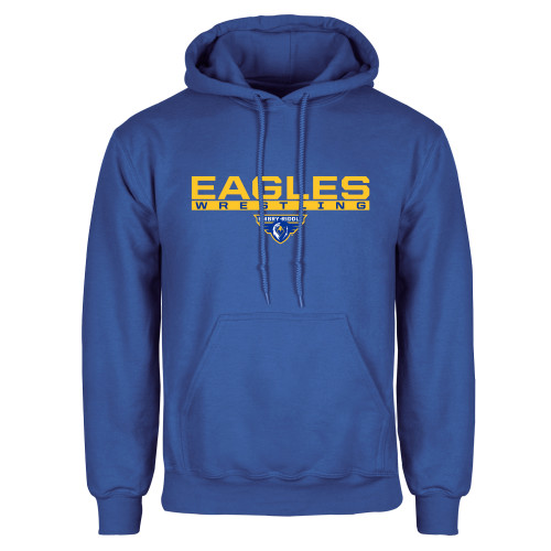  Royal Fleece Hoodie - Wrestling Bar