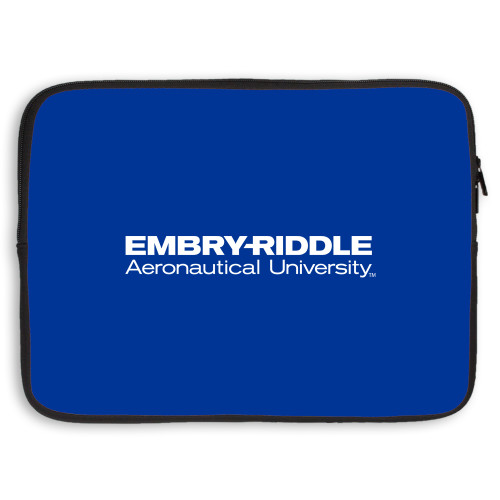  15 inch Neoprene Laptop Sleeve - Embry-Riddle Aeronautical University