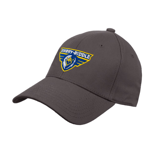  Charcoal Structured Adjustable Pro Style Hat - Athletic Mark