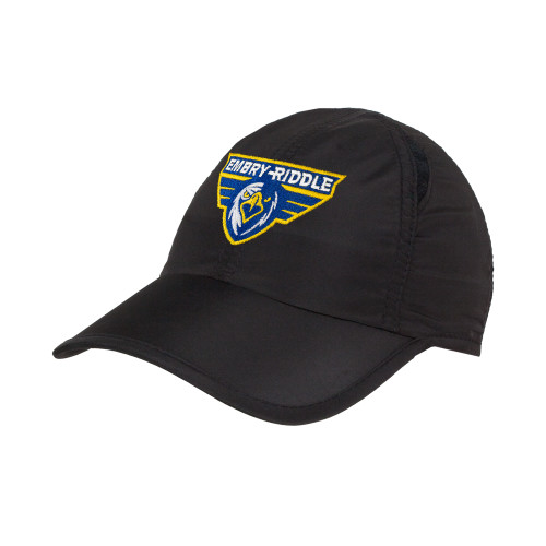  Womens Black Performance Cap - Athletic Mark