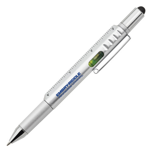  6 in 1 Silver Ballpoint Pen - Embry-Riddle Aeronautical University