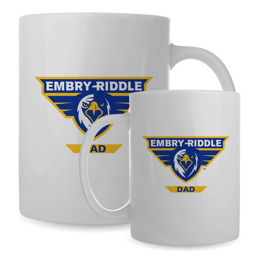  Dad Full Color White Mug 15oz - Dad