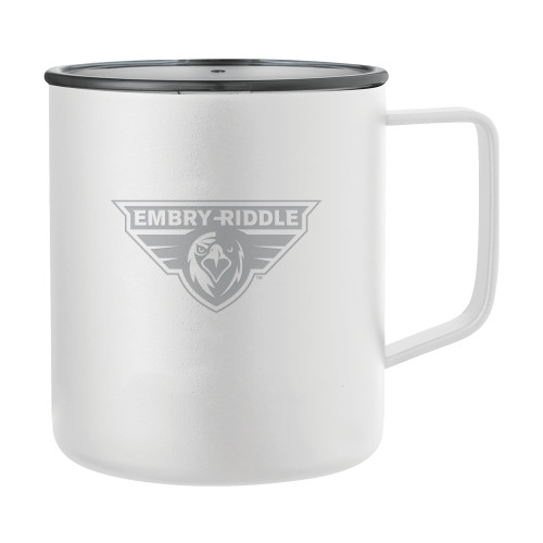  Rover Camp Vacuum Insulated White Mug 14oz - Athletic Mark  Engraved