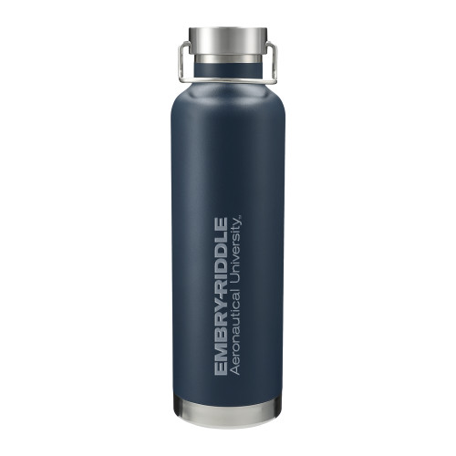  Thor Copper Vacuum Insulated Navy Bottle 32oz - Embry-Riddle Aeronautical University  Engraved