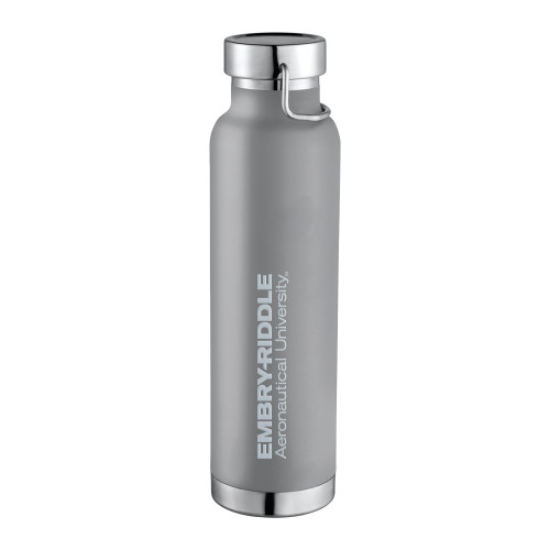  Thor Copper Vacuum Insulated Grey Bottle 22oz - Embry-Riddle Aeronautical University  Engraved