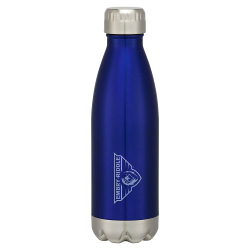  Swig Stainless Steel Blue Bottle 16oz - Athletic Mark  Engraved
