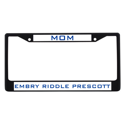  Mom Metal License Plate Frame in Black - Mom