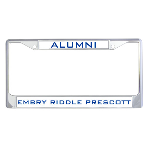  Alumni Metal License Plate Frame in Chrome - Alumni