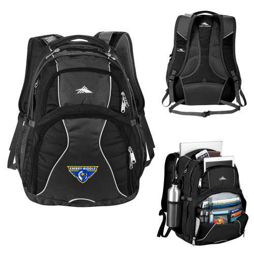  High Sierra Black Swerve Computer Backpack - Athletic Mark