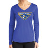 Thumbnail image for  Womens Royal Performance Long Sleeve V Neck Shirt