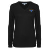 Thumbnail image for  Womens Black VNeck Sweater