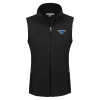 Thumbnail image for  Womens Black Fleece Full Zip Vest