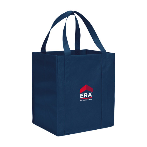 Non Woven Navy Grocery Tote-ERA