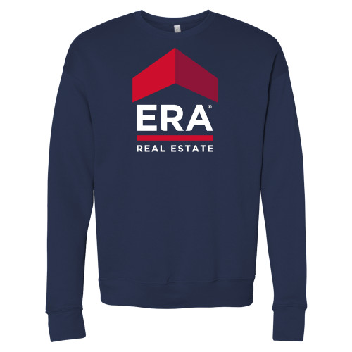 Bella + Canvas Navy Fleece Crew-ERA
