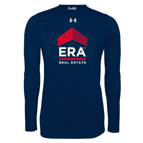 Under Armour Navy Long Sleeve Tech Tee-ERA