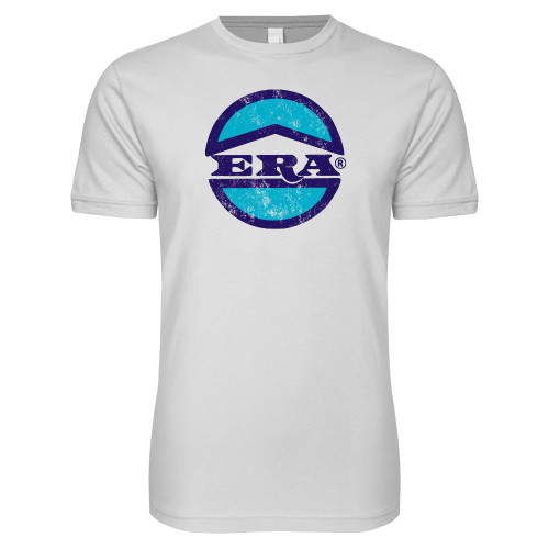 Next Level White SoftStyle T Shirt-Vintage ERA Logo