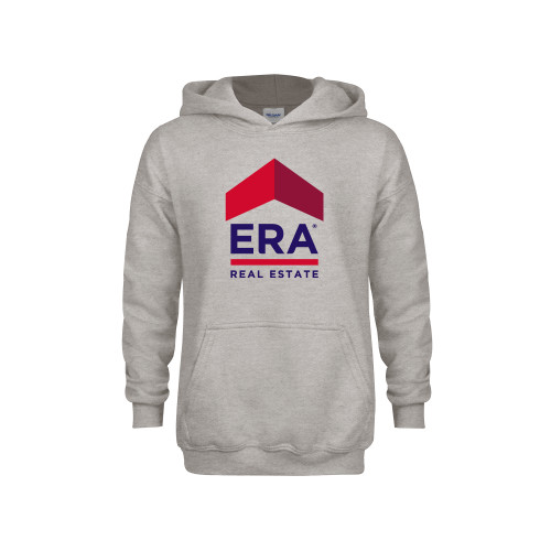 Youth Grey Fleece Hood-ERA