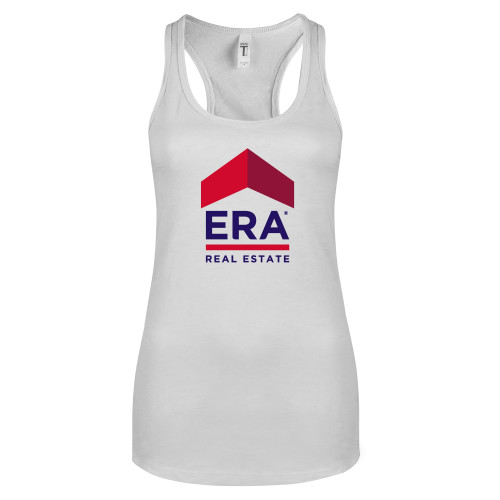 Next Level Racerback Tank White-ERA