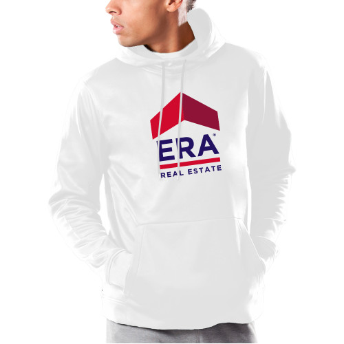 Under Armour White Armour Fleece Hoodie-ERA