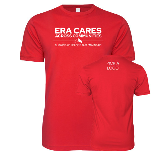  Next Level Red Softstyle T Shirt - ERA Cares Across Communities