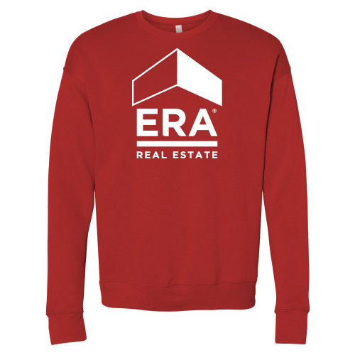 Bella + Canvas Red Fleece Crew-ERA