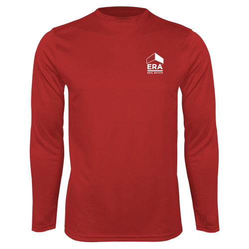 Red Performance Long Sleeve Shirt-ERA