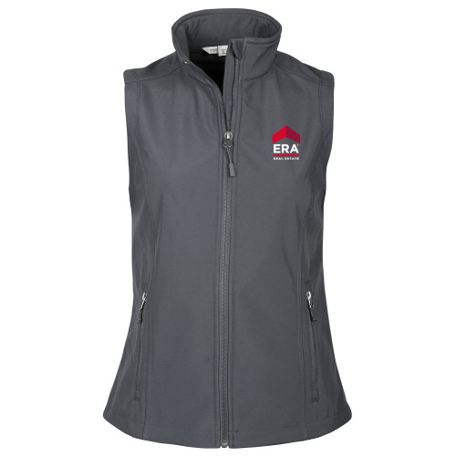 Womens Charcoal Core Softshell Vest-ERA