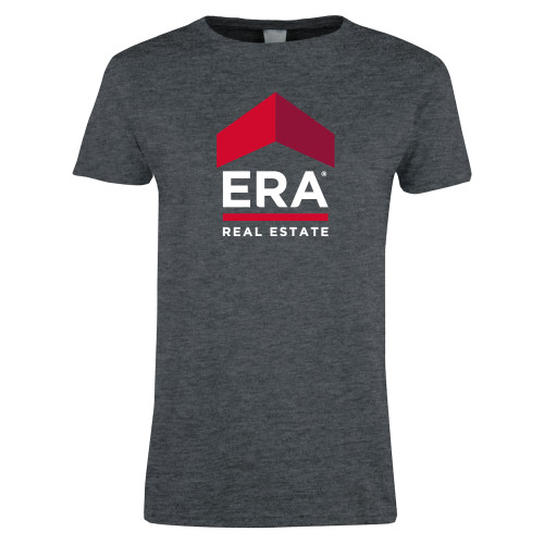 Womens Dark Heather Short Sleeve Tee-ERA