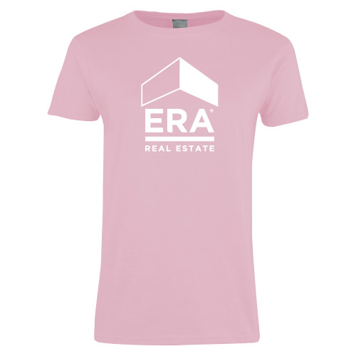 Womens Pink Short Sleeve Tee-ERA