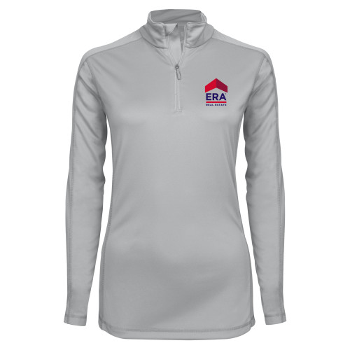 Syntrel Womens Platinum Interlock 1/4 Zip-ERA