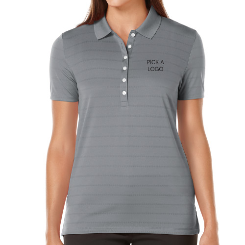 Callaway Womens Steel Grey Opti Vent Polo-Blank for M Tools Setup