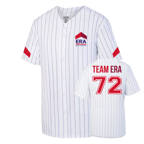 Unisex Pin Stripe Baseball Jersey-ERA