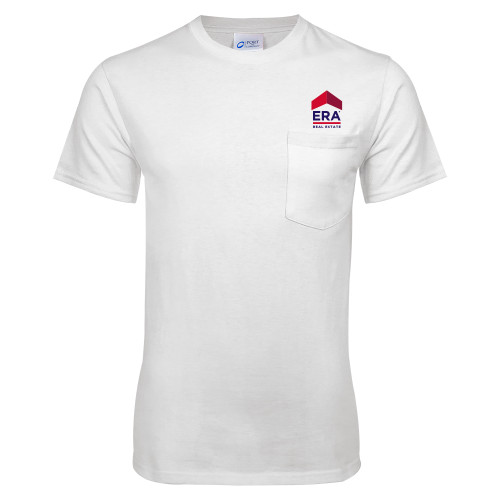 White T-Shirt w/Pocket-ERA
