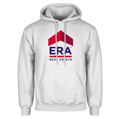 White Fleece Hoodie-ERA