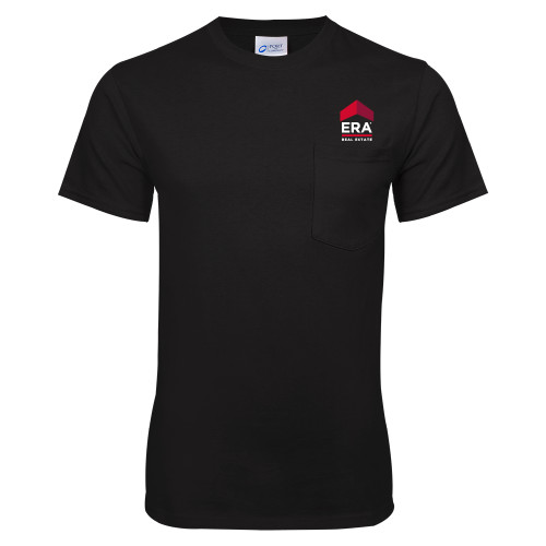 Black T Shirt w/Pocket-ERA