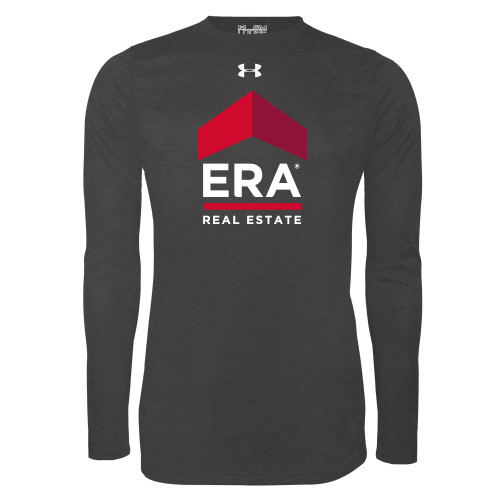Under Armour Carbon Heather Long Sleeve Tech Tee-ERA