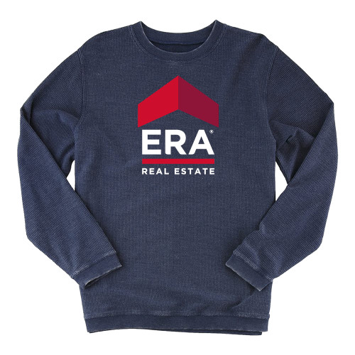 Boxercraft Womens Navy Corded Crew-ERA