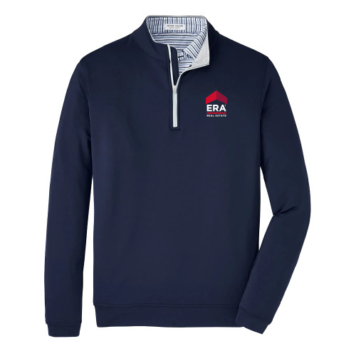  Peter Millar Navy Perth Performance 1/4 Zip - ERA