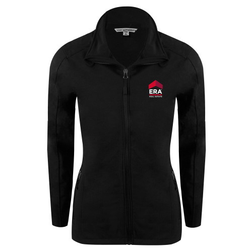 Womens Black Softshell Jacket-ERA
