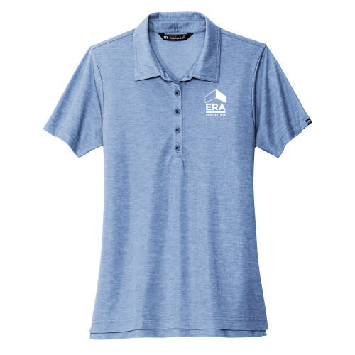 TravisMathew Womens Classic Blue Heather Oceanside Polo-ERA
