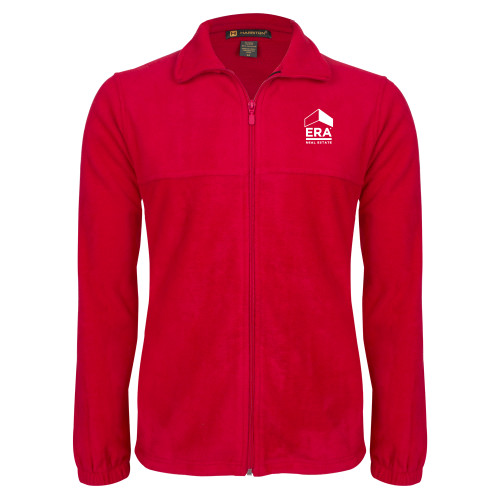 Red Fleece Full Zip Jacket-ERA