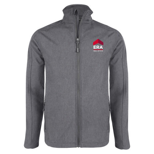 Grey Heather Softshell Jacket-ERA