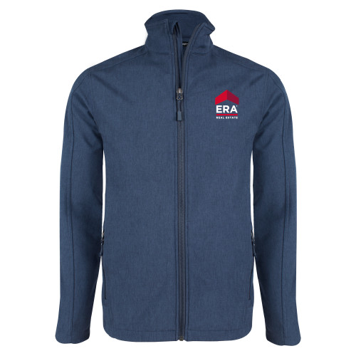 Navy Heather Softshell Jacket-ERA