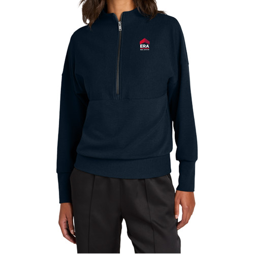  Mercer+Mettle Womens Night Navy 1/4 Zip - ERA